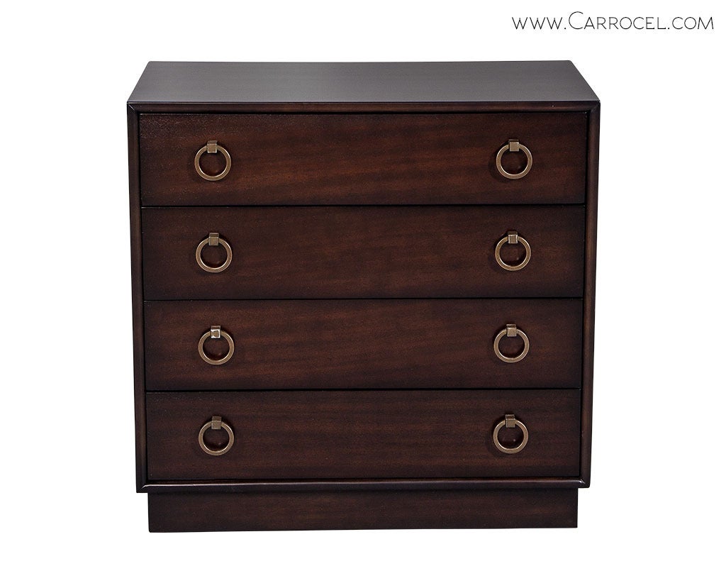 Mahogany, newly restore by Carrocel in our Rue Royale satin lacquer.