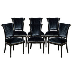 Set of Six Marseille Custom Dining Chairs