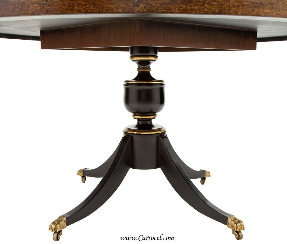 round duncan phyfe table