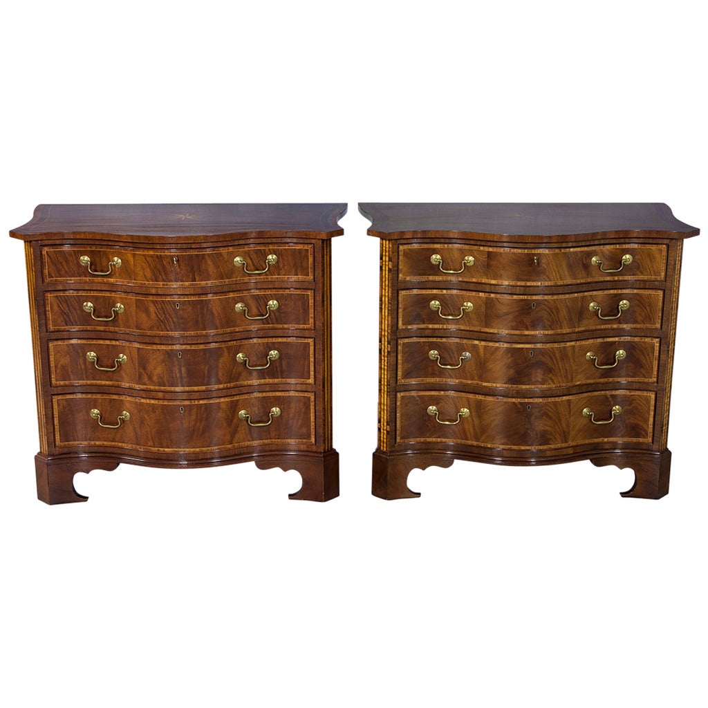 Pair of Baker Collector's Edition Chest of Drawers