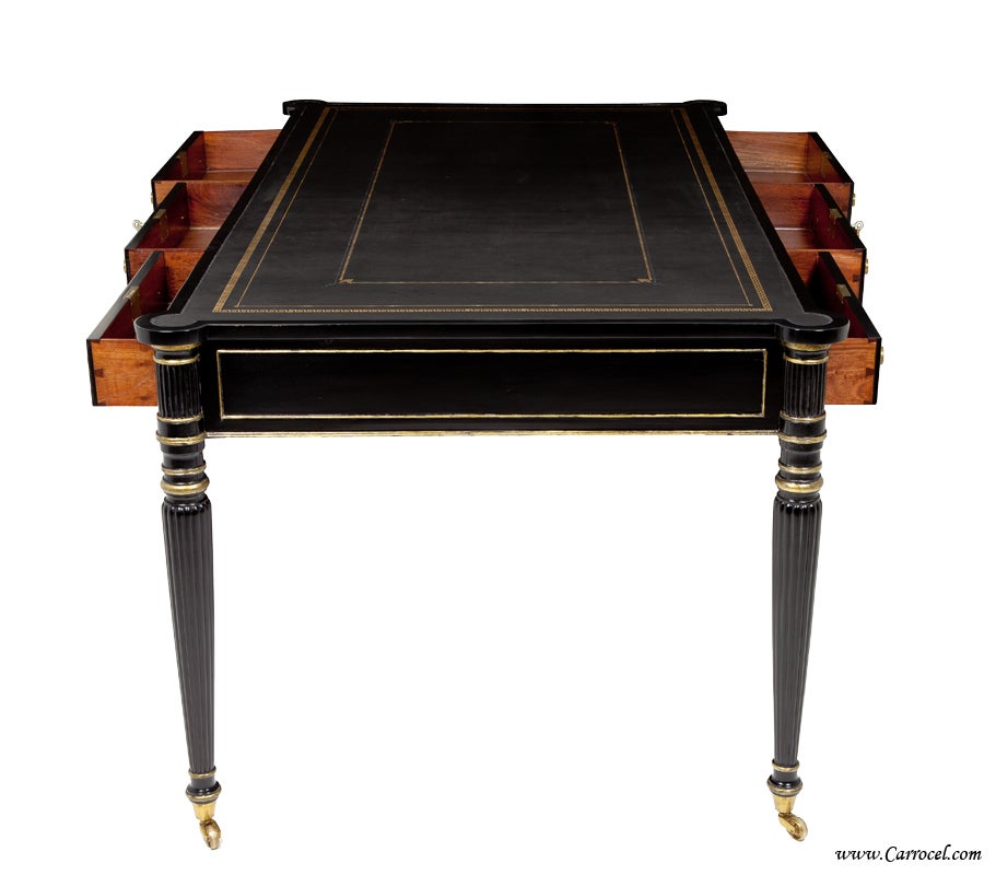 black partners desk