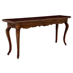 Ant. French Country  Maple Hallway Console Table - Made in Italy