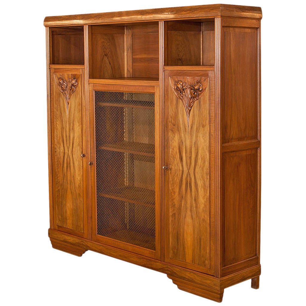French Art Nouveau Wardrobe For Sale at 1stDibs