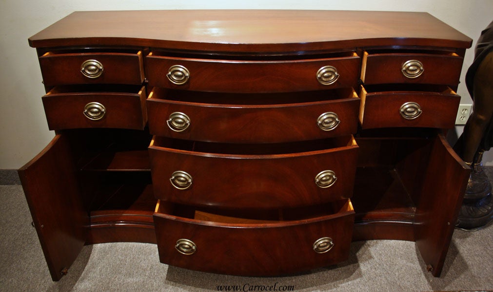 drexel mahogany buffet