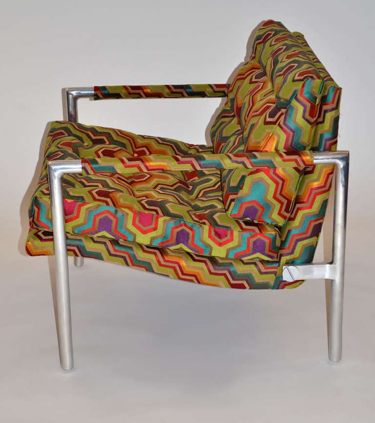 American Pair of Lounge Chairs in Manner of Harvey Probber