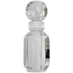 1970's Large Scale Heavy Acrylic Sculpture of a Bottle
