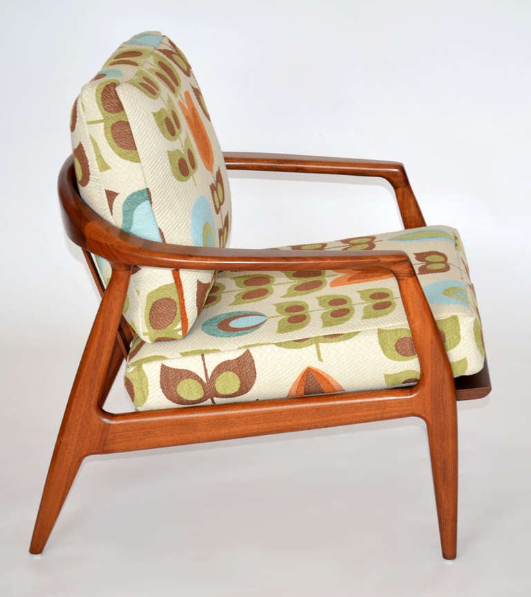 Pair of 1950's Danish Modern Lounge Chairs In Good Condition In Ft Lauderdale, FL
