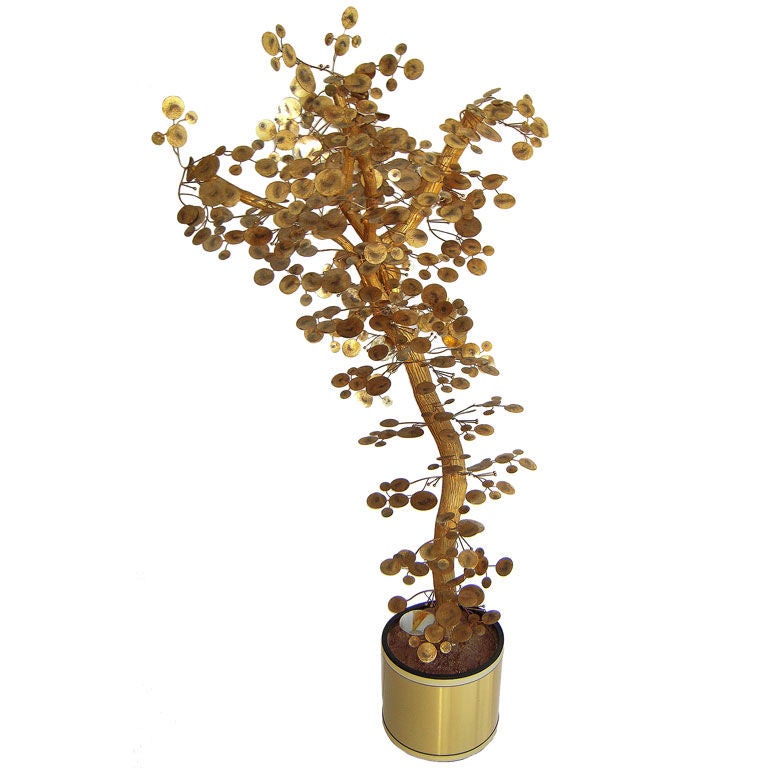 Life Size Tree Sculpture by Curtis Jere