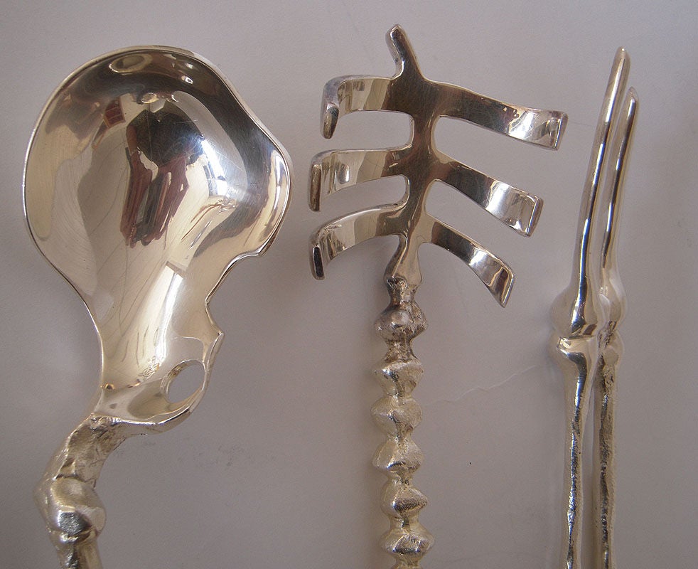 bone silverware