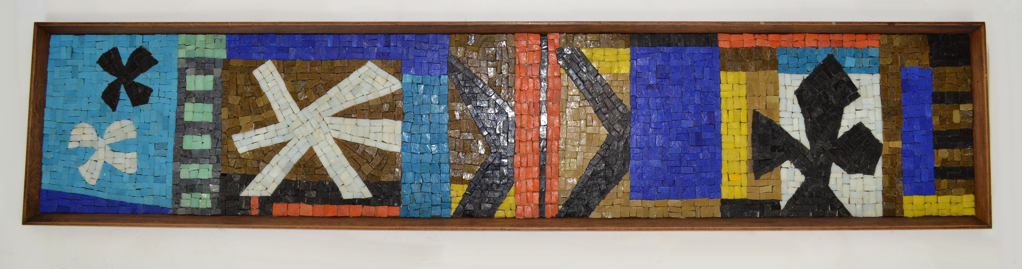 Framed Tile Mosaic by Evelyn Ackerman