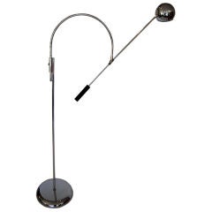 Vintage Orbiter Floor Lamp by Robert Sonneman