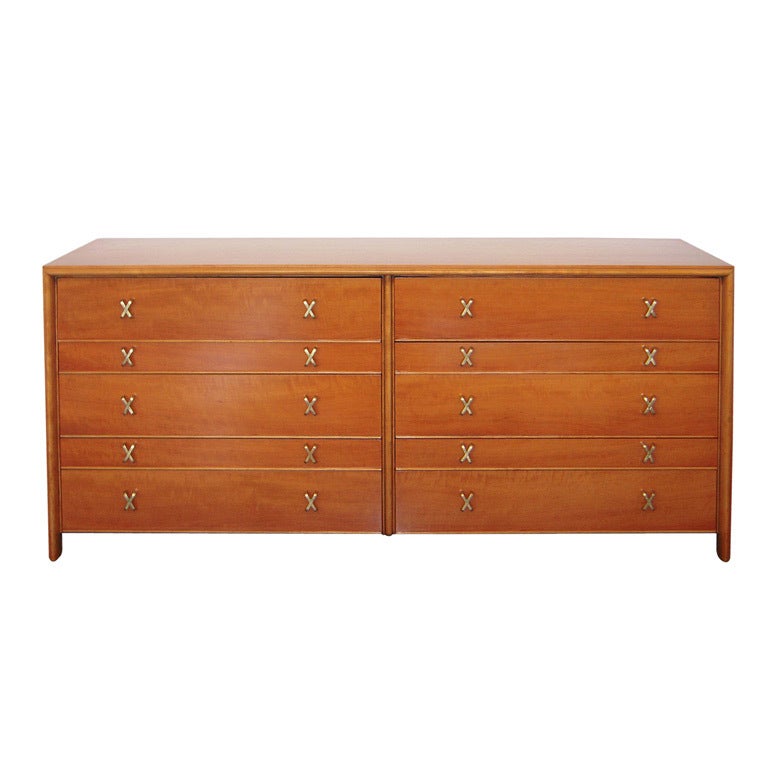 Dresser or Chest of Drawers by Paul Frankl, 1950s Modern