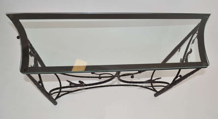 Forged Steel Console after Giacometti 3