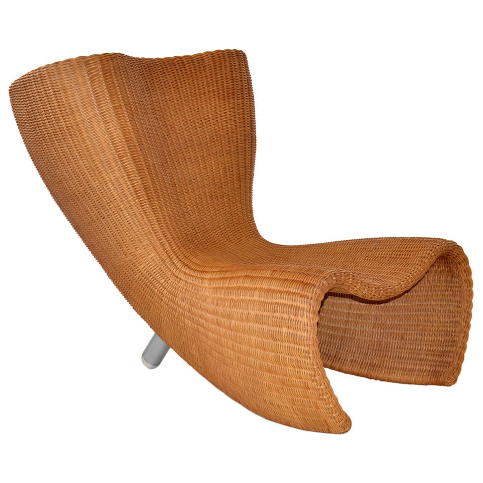 Marc Newson Wicker Chair for Idee, Australia, circa 1990