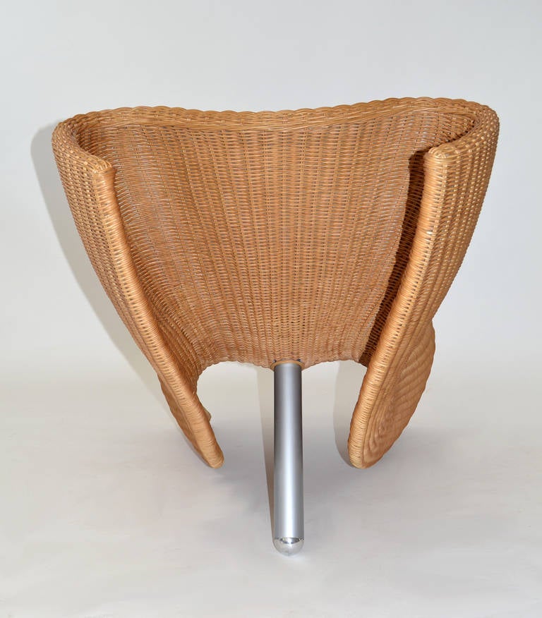 Australian Marc Newson Wicker Chair for Idee, Australia, circa 1990