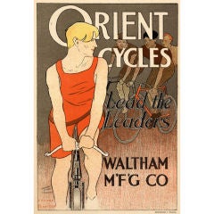 EDWARD PENFIELD - Vintage poster for early bicycle