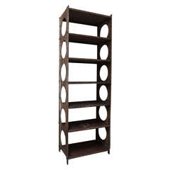 Antique Massive Industrial Wall Unit , New England 1920's