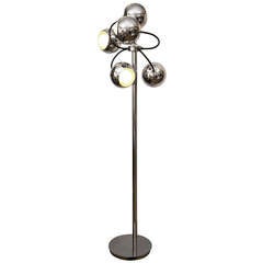 1960's Multi-Globe Floor Lamp