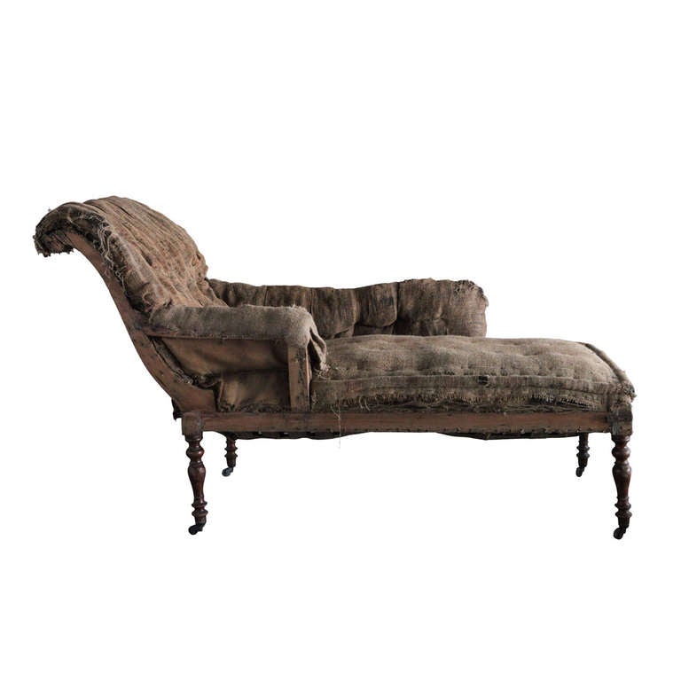 French Chaise Lounge, Late 18th Century