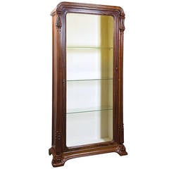 Louis Majorelle French Art Nouveau “Aux Pommes de Pin” Vitrine 1