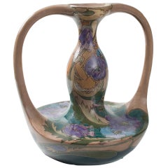 Gouda-Zuid Dutch Art Nouveau Ceramic Vase
