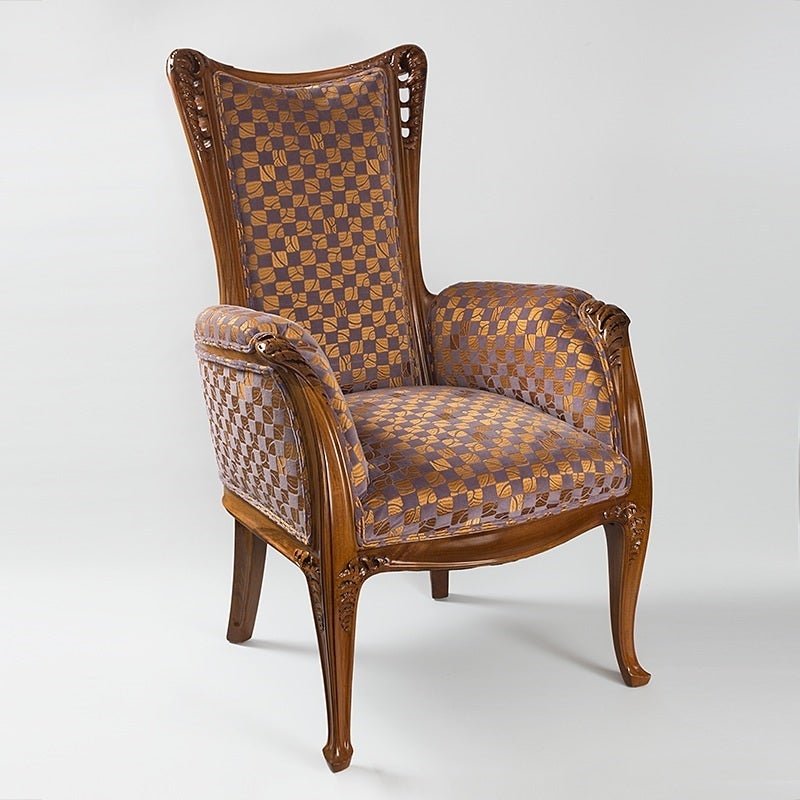 Majorelle French Art Nouveau "Fougères" Armchair