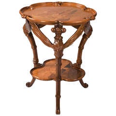 Emile Gallé "Dragonfly" Table