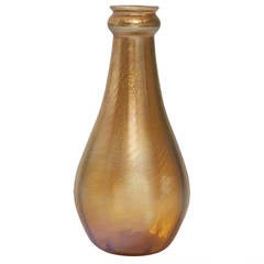 Antique Tiffany Studios, New York  Favrile Glass Vase