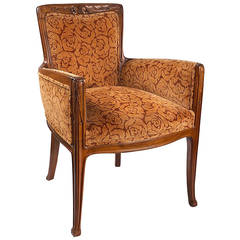 Louis Majorelle French Art Nouveau Armchair