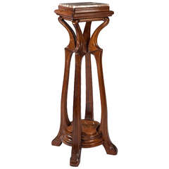 Eugene Gaillard French Art Nouveau Pedestal