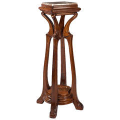 Eugene Gaillard French Art Nouveau Pedestal