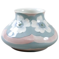 Antique Rörstrand Swedish Art Nouveau Porcelain Vase