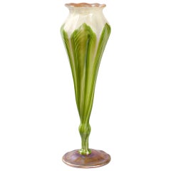 Tiffany Studios New York Flower Form Favrile Glass Vase 