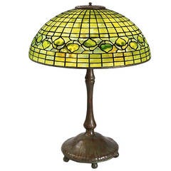 Antique Tiffany Studios New York "Acorn" Table Lamp