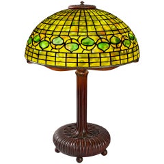 Antique Tiffany Studios "Acorn" Lamp