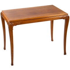 Leon Jallot French Art Nouveau Table