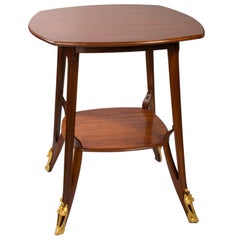 Used Louis Majorelle French Art Nouveau Table