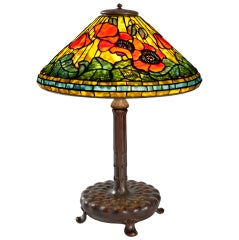 Tiffany Studios "Wire Mesh Poppy" Lamp