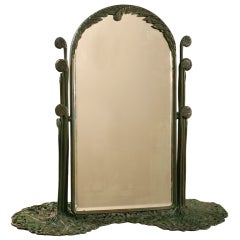 Tiffany Studios "Fern" Table Mirror