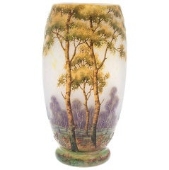 Antique Daum, Nancy French Art Nouveau Vase