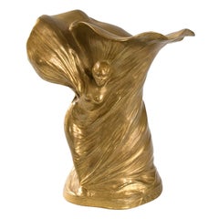 Stoltenberg-Lerche "Loïe Fuller" Bronze Vase