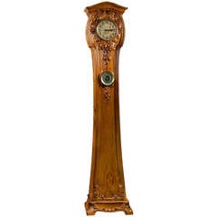 Louis Majorelle French Art Nouveau Floor Clock