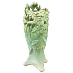 Lachenal French Art Nouveau Ceramic Vase