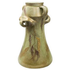 Levy-Dhurmer French Art Nouveau Ceramic Vase