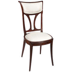 Eugène Gaillard French Art Nouveau Side Chair