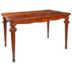 Gallé Walnut Table