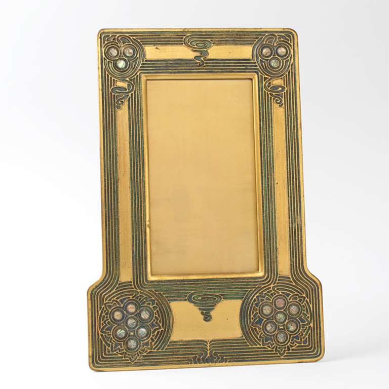 Tiffany Studios New York Abalone Picture Frame