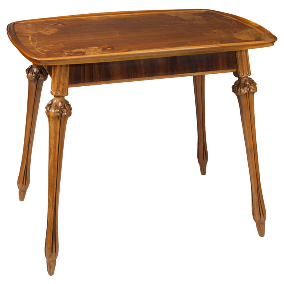 Louis Majorelle French Art Nouveau Table For Sale