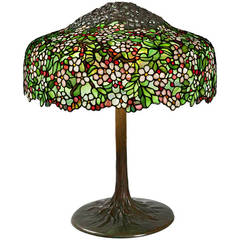 Tiffany Studios "Cherry Blossom" Lamp