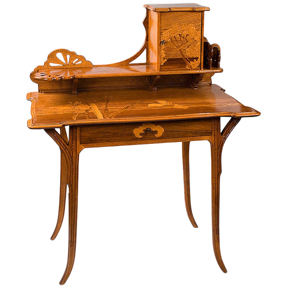 Emile French Art Nouveau Desk